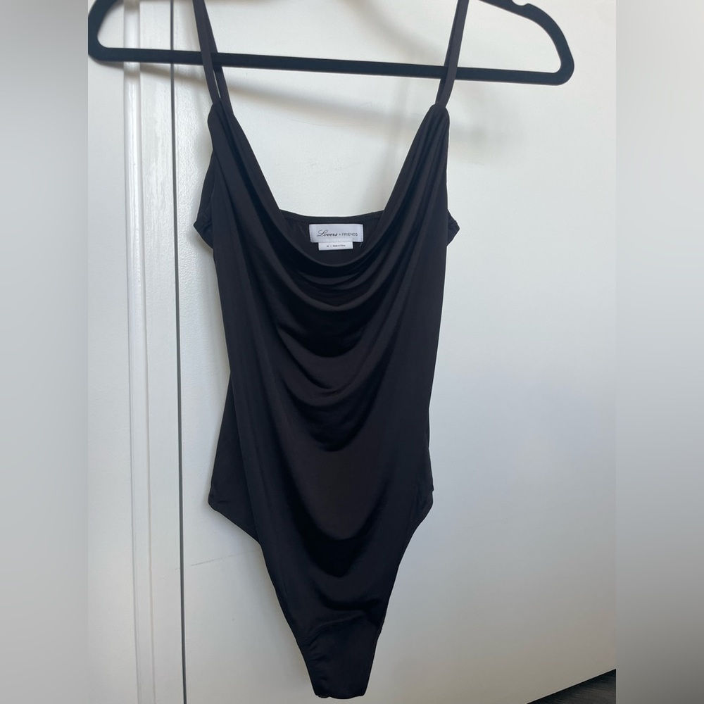 Lovers + Friends Cowl Neck Body Suit